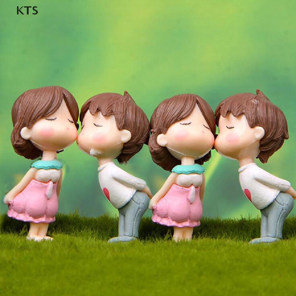 Set 2 Mô Hình Cặp Đôi Xinh Xắn Trang Trí Tiểu Cảnh