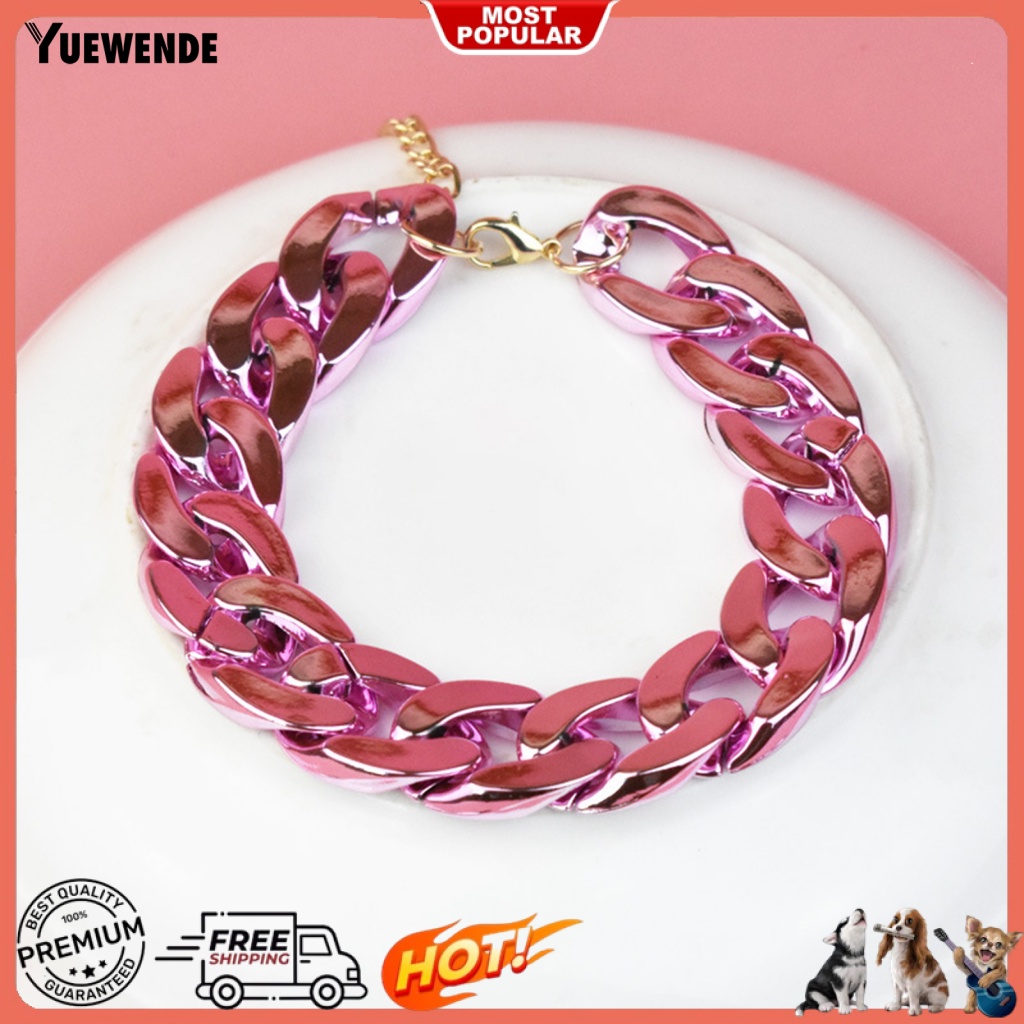 Vòng Cổ Chuỗi Xích Chống Mòn Hóa Trang Cho Thú Cưng