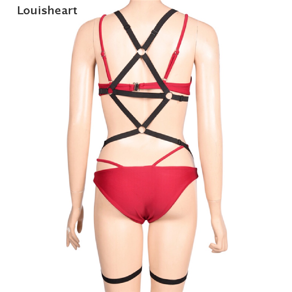 Louisheart Áo Ngực Dạng Dây Màu Đen Có Thể Điều Chỉnh Kích Thước TFG