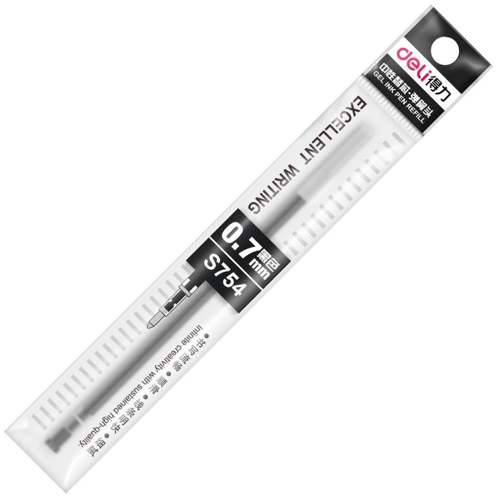 Deli Ruột Bút Gel Ngòi 0.7mm S754