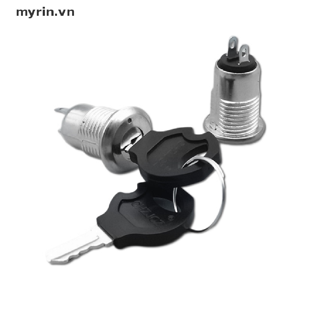 Ổ Khóa Điện Tử 2 Bánh Răng Kim Loại 12MM KS-01KS-02