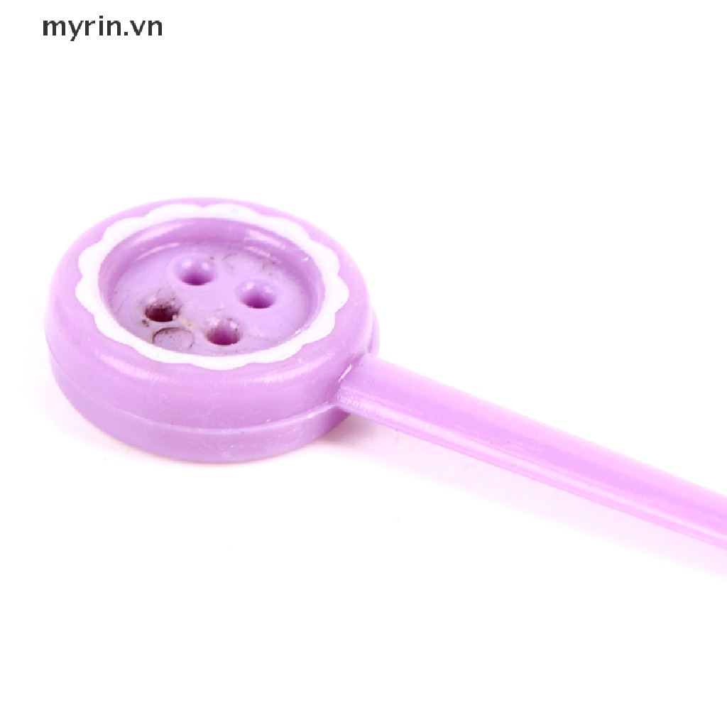 Set 8 Nĩa Ăn Trái Cây / Tráng Miệng Mini Họa Tiết Hoạt Hình Cho Bé