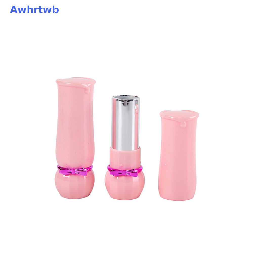 1 Ống Rỗng Đựng Son Dưỡng Môi Màu Hồng 12.1mm DIY Mới