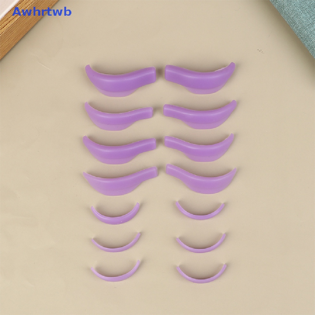 Bộ 7 Cặp Đệm Silicone Hỗ Trợ Uốn Cong Lông Mi Tiện Dụng
