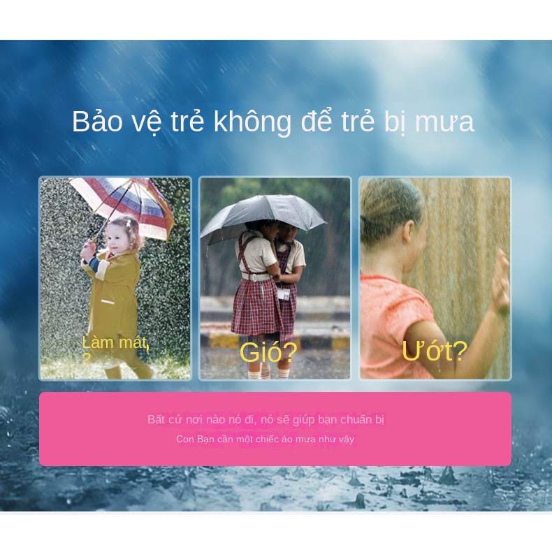 Áo Mưa Dáng Dài Bằng peva Dày Dặn Không Thể Tháo Rời Tiện Dụng Mang Theo Du Lịch / Leo Núi Cho Nam Và Nữ