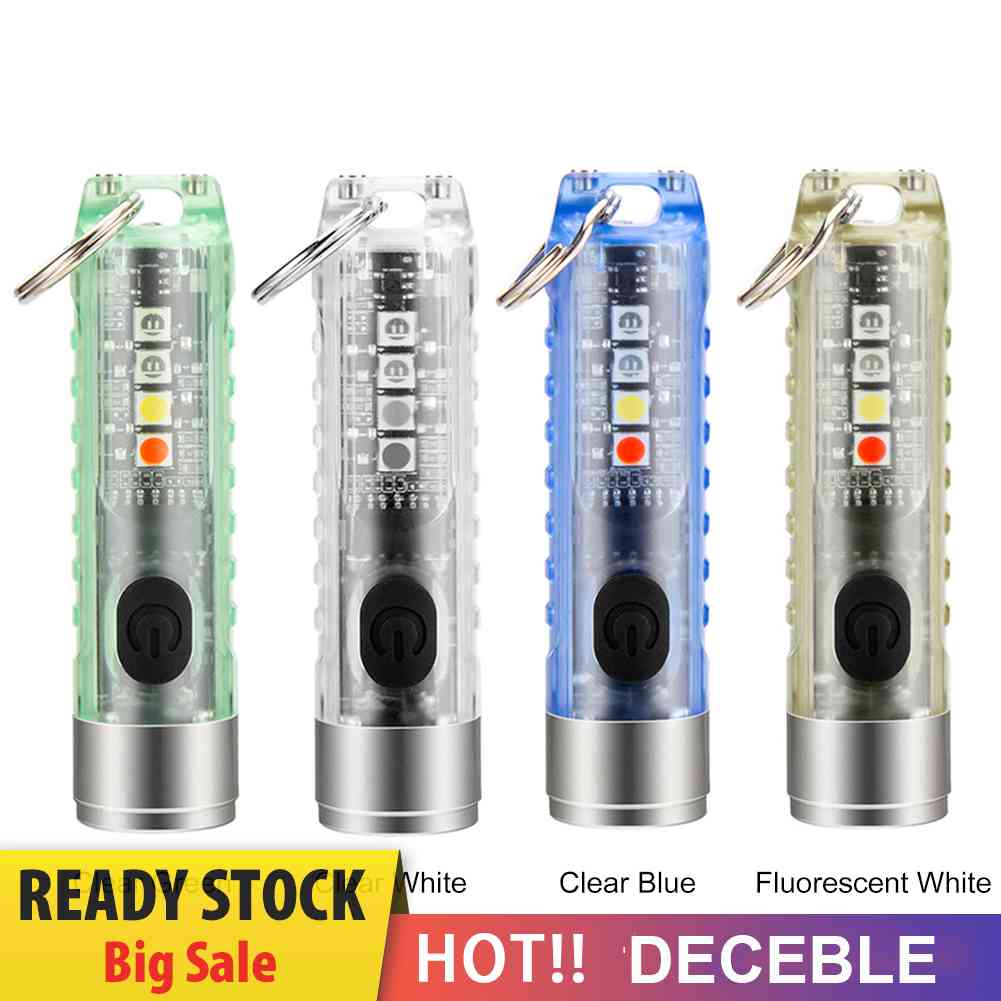 Móc Khóa Đèn Pin LED Mini SST20 Ánh Sáng Tím 400lm Không Thấm Nước