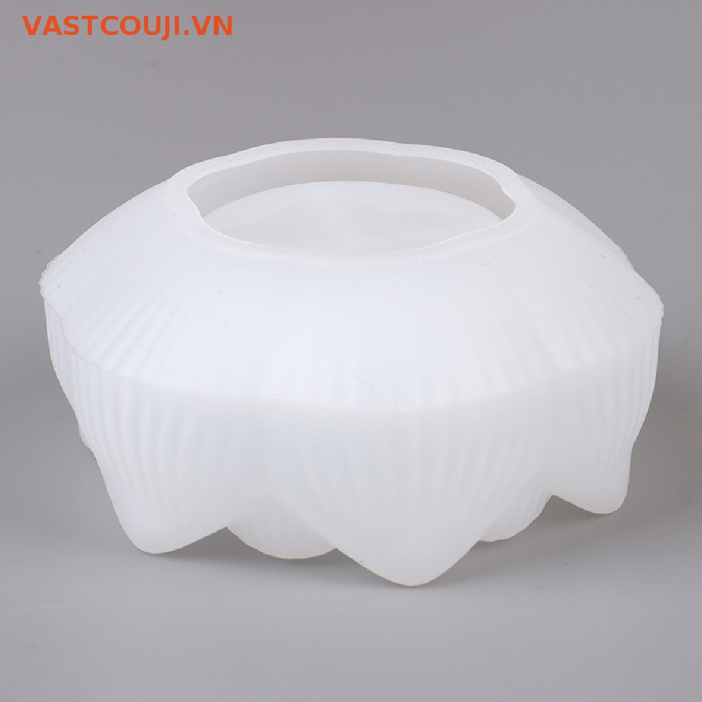 1 Khuôn Silicon Làm Gạt Tàn Thuốc Hình Hoa Sen DIY