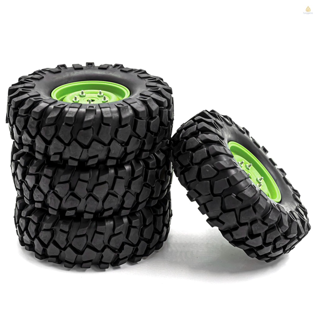 Bánh Xe Cao Su Có Vành Thay Thế Cho Xe Điều Khiển Từ Xa Traxxas TRX-4 Axial SCX10 90046 90047 CC10 1 / 10
