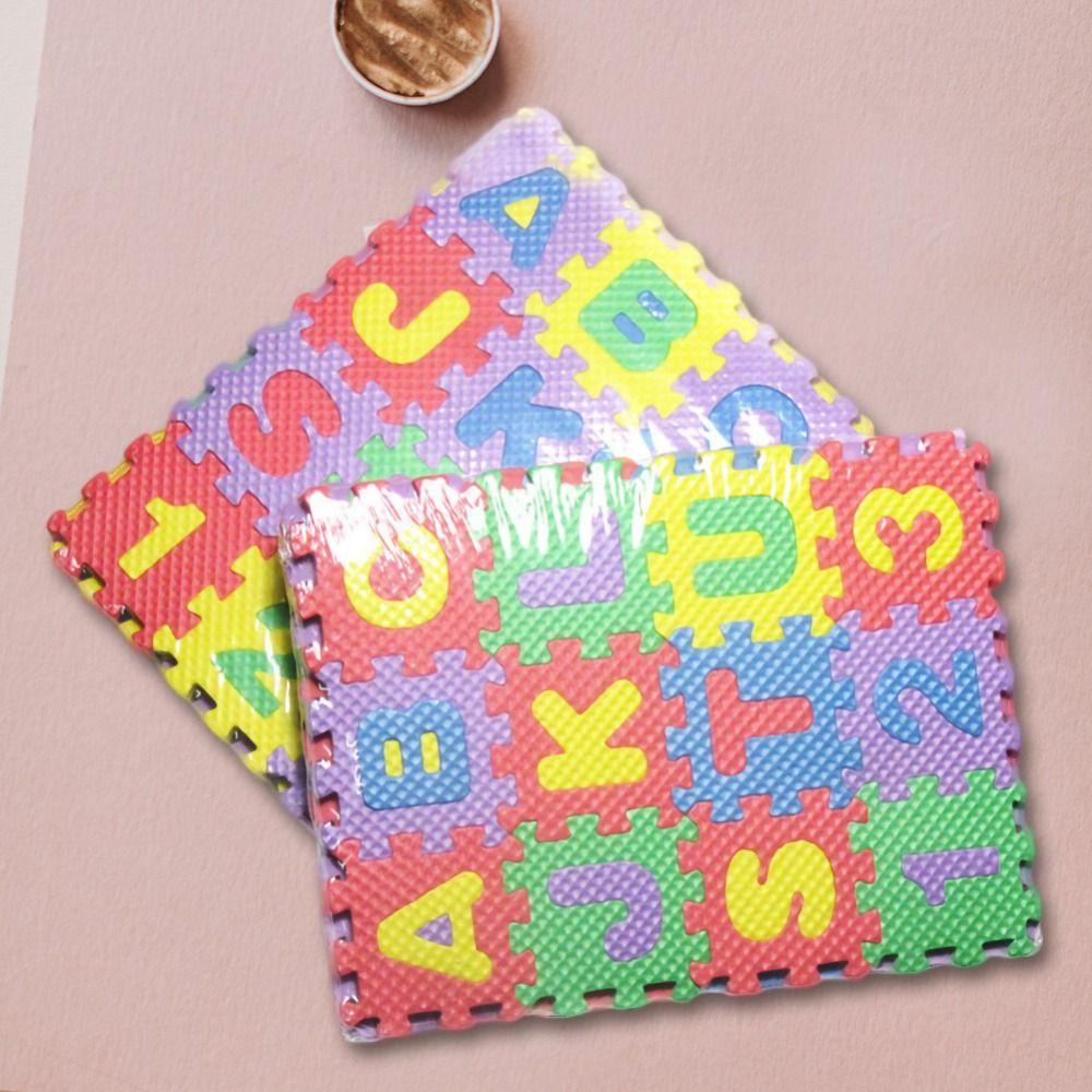 Đồ chơi trẻ em Thảm Xốp Ghép Hình 1 Chữ Số 36 Mảnh Mini Giáo Dục Sớm Cho Bé