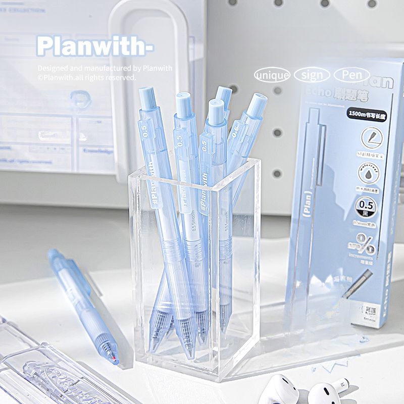 Bút Mực Đen Ngòi 0.5mm Nhanh Khô Chất Lượng Cao