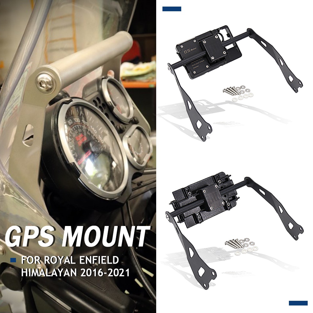 Giá Đỡ Điện Thoại / Thiết Bị Định Vị GPS Gắn Xe Mô Tô ROYAL ENFIELD HIMALAYAN 2016-2020 2019