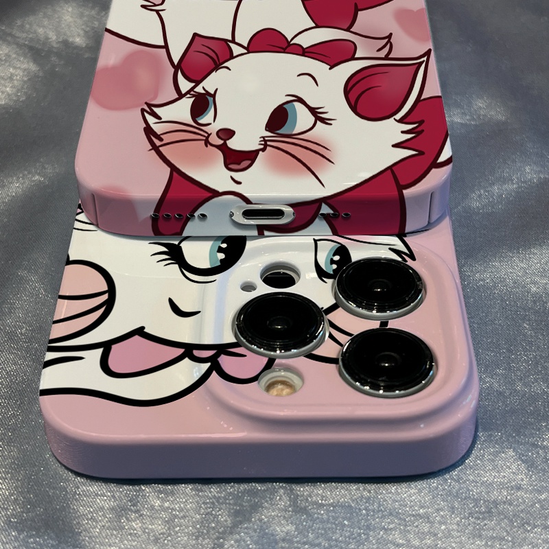 Ốp Điện Thoại Cứng Họa Tiết Hello Kitty Màu Hồng Dễ Thương Dành Cho iPhone 13 11 / 78p 14 Pro U18W Max
