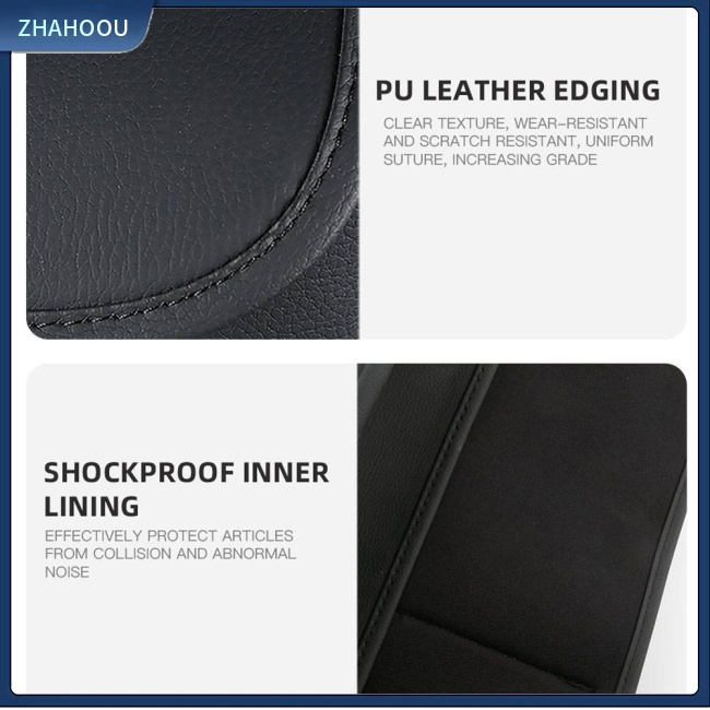 ☃Nhà Cửa☃ Túi Lưới Đựng Đồ Đa Năng Bằng Da Pu Gắn Ghế Ngồi Xe Hơi