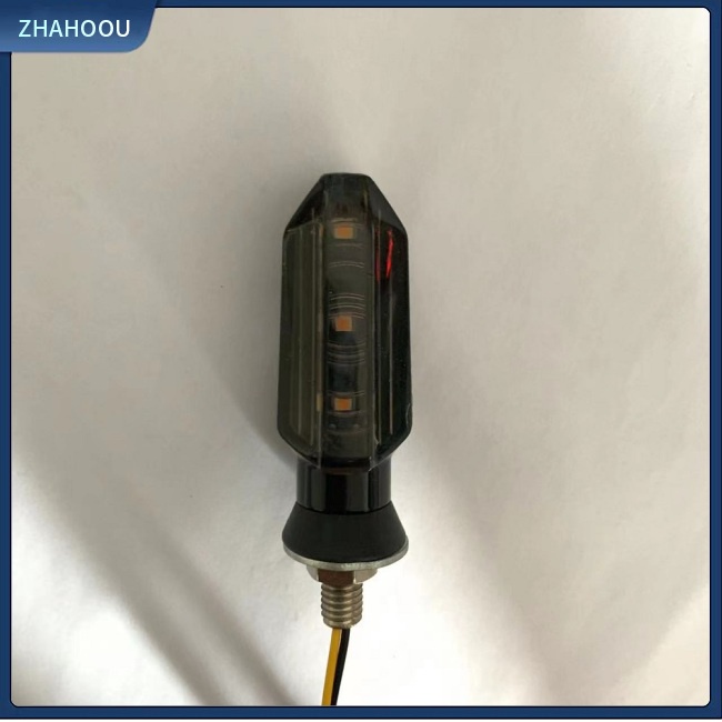 ☃Phụ Kiện Trang Trí Nhà Cửa Kiểu Dáng Dễ Thương Xinh Xắn☃ Bộ 4 Đèn Led Tín Hiệu 3 Bóng Cho Xe Máy