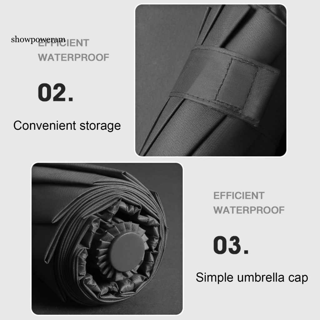 Dù Gấp Ba Khúc Chống Gió Chống Nắng Tiện Dụng Mang Theo Du Lịch