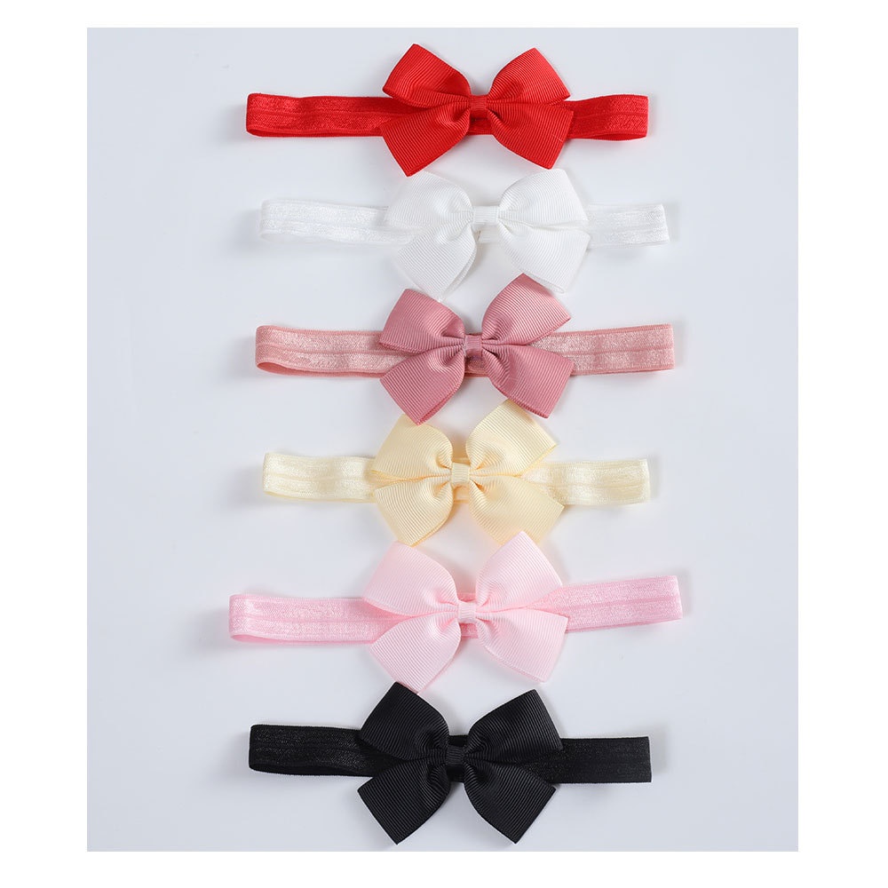 Set 2 Băng Đô Nơ + Vớ Co Giãn Đáng Yêu Cho Bé Gái