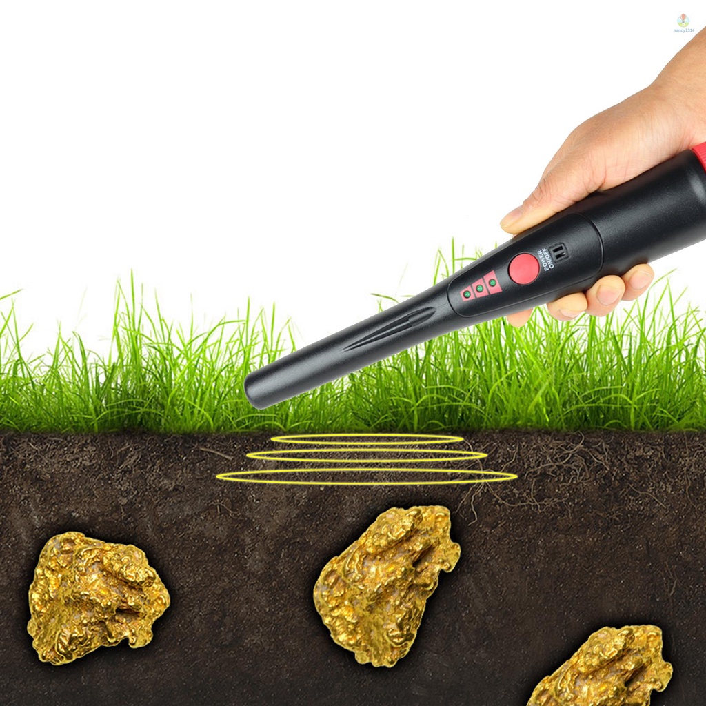 Máy Dò Kim Loại Cầm Tay Với Chế Độ Rung Và Đèn Báo Hiệu Âm Thanh