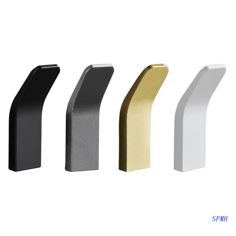 Set 5 Móc Treo Khăn Tắm Gắn Tường Bằng Nhôm Tiết Kiệm Không Gian