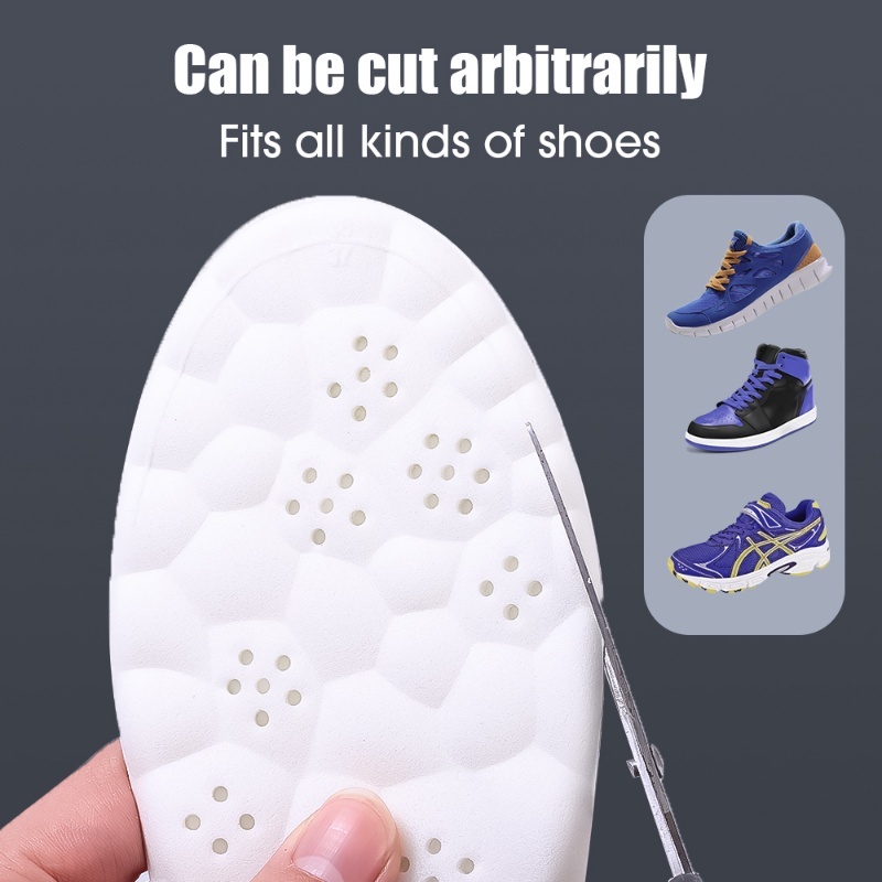 Miếng Lót Giày Cotton Siêu Mềm Co Giãn Thoáng Khí Giảm Xóc Dành Cho Nam Và Nữ