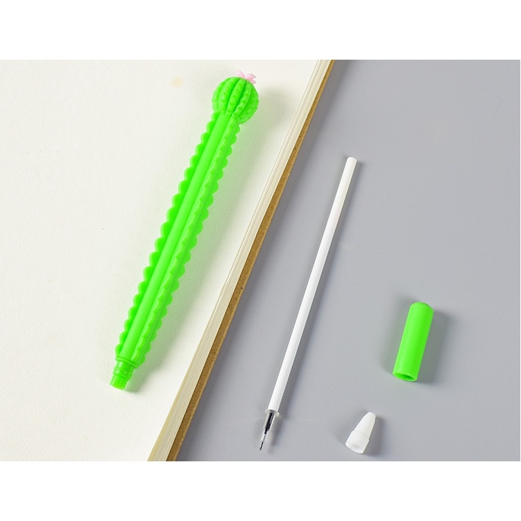 Sáng Tạo Hoa Xương Rồng Bút Bút Gel Màu Đen 0.5 Mm Chữ Ký Bút Văn Phòng Phẩm Đồ Dùng Học Sinh Văn Phòng Phẩm Quà Tặng Giải Thưởng 1 Bút