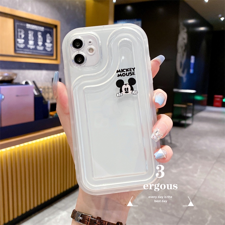 Ốp Điện Thoại Họa Tiết Chuột Mickey Cho iPhone 14 13 12 11 Pro Max 7 8 Plus Se 2020 X XR Xs Max