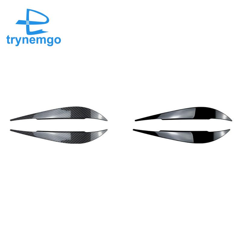 Miếng Dán Đèn Pha Bằng Sợi Carbon Cao Cấp Cho Xe Hơi BMW 4-Series F32 F33 F36 2014-2020