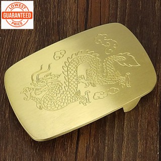Khóa Thắt Lưng Bằng Đồng Nguyên Chất Hình Oval Đường Kính 4.0cm