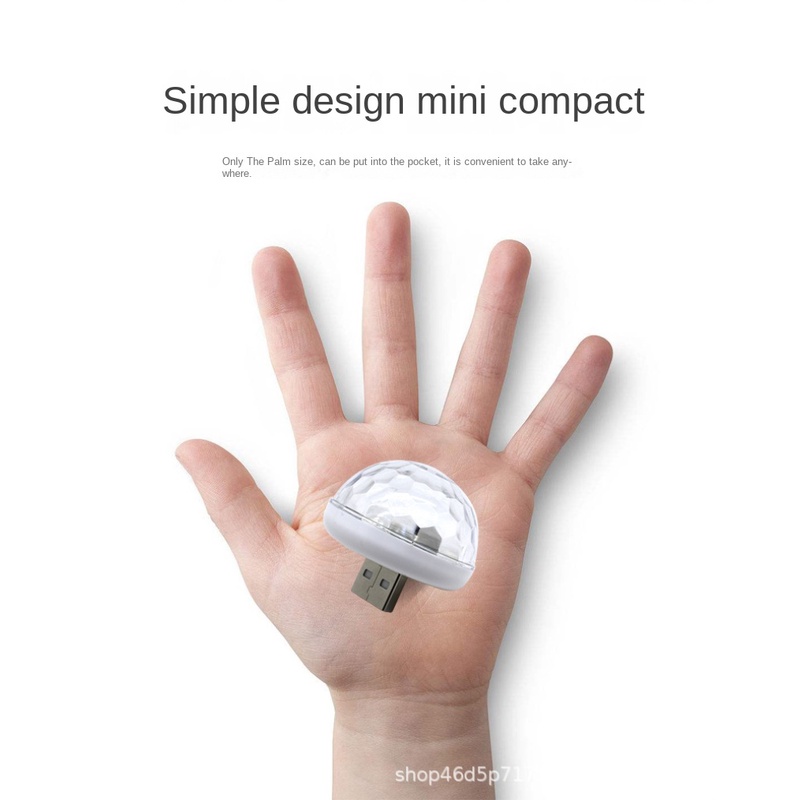 Đèn LED RGB Xoay Được Có Thể Hoạt Động Bằng Giọng Nói Cho Điện Thoại Android Apple