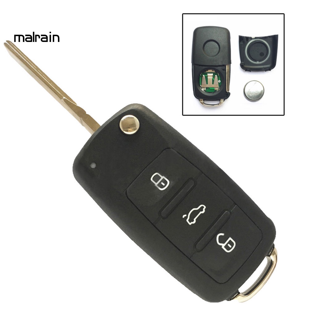 Vỏ Chìa Khóa Điều Khiển Từ Xa 434MHz 5K0 837 202 AD Cho Volkswagen