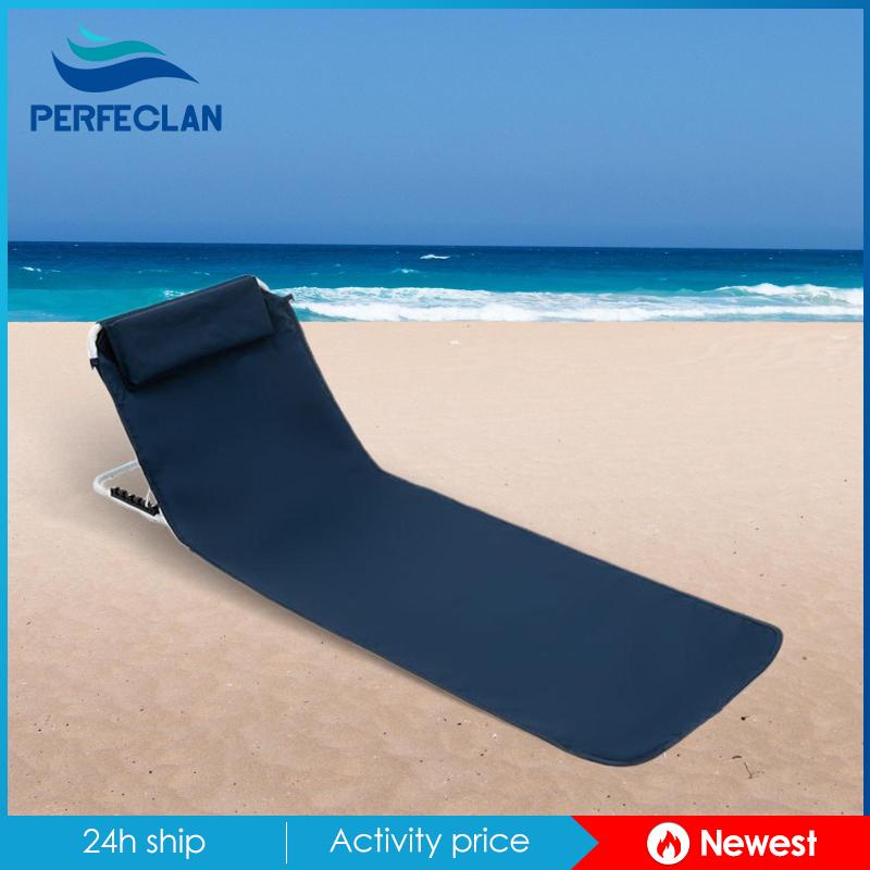 Ghế Xếp Có Đệm Tựa Lưng Hỗ Trợ Ngồi Bãi Biển / Sự Kiện Thể Thao