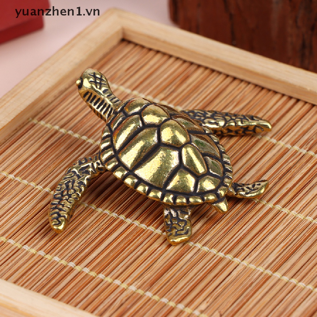 Mô Hình Rùa Biển Bằng Đồng Thau Dùng Trang Trí Nhà Cửa