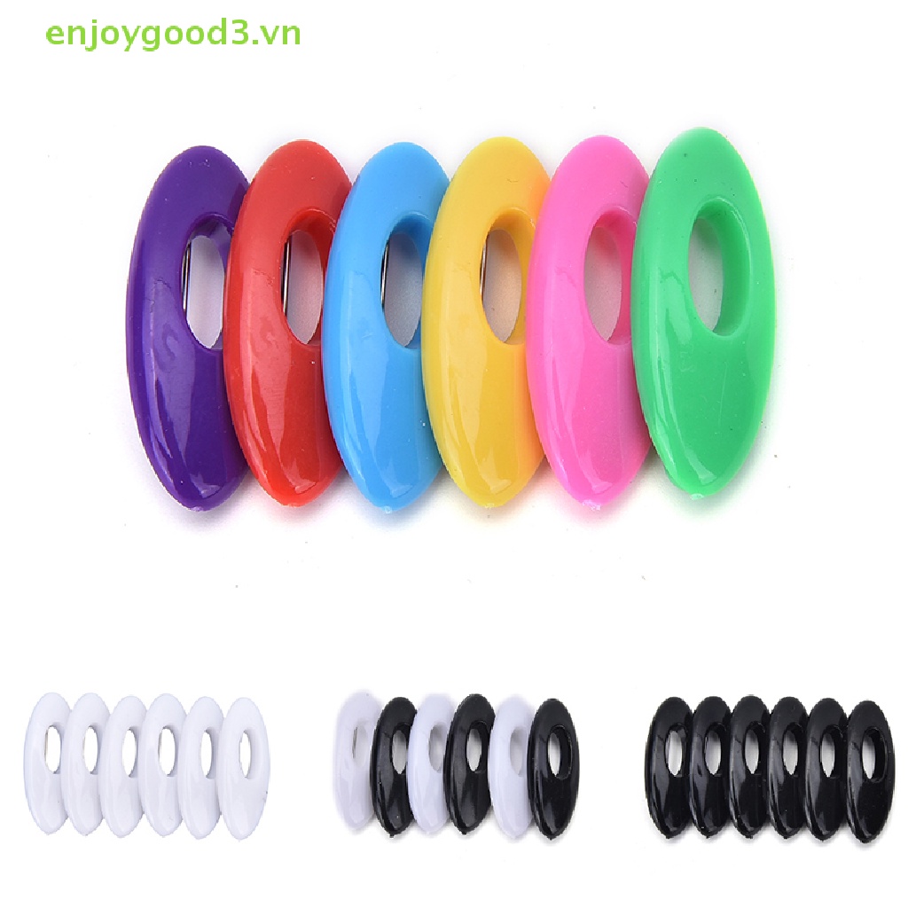Set 6 Ghim Cài Khăn Trùm Đầu Bằng Nhựa Màu Đen Phong Cách Hồi Giáo Mới # Trâm Cài Áo Đính Đá Sang Trọng #