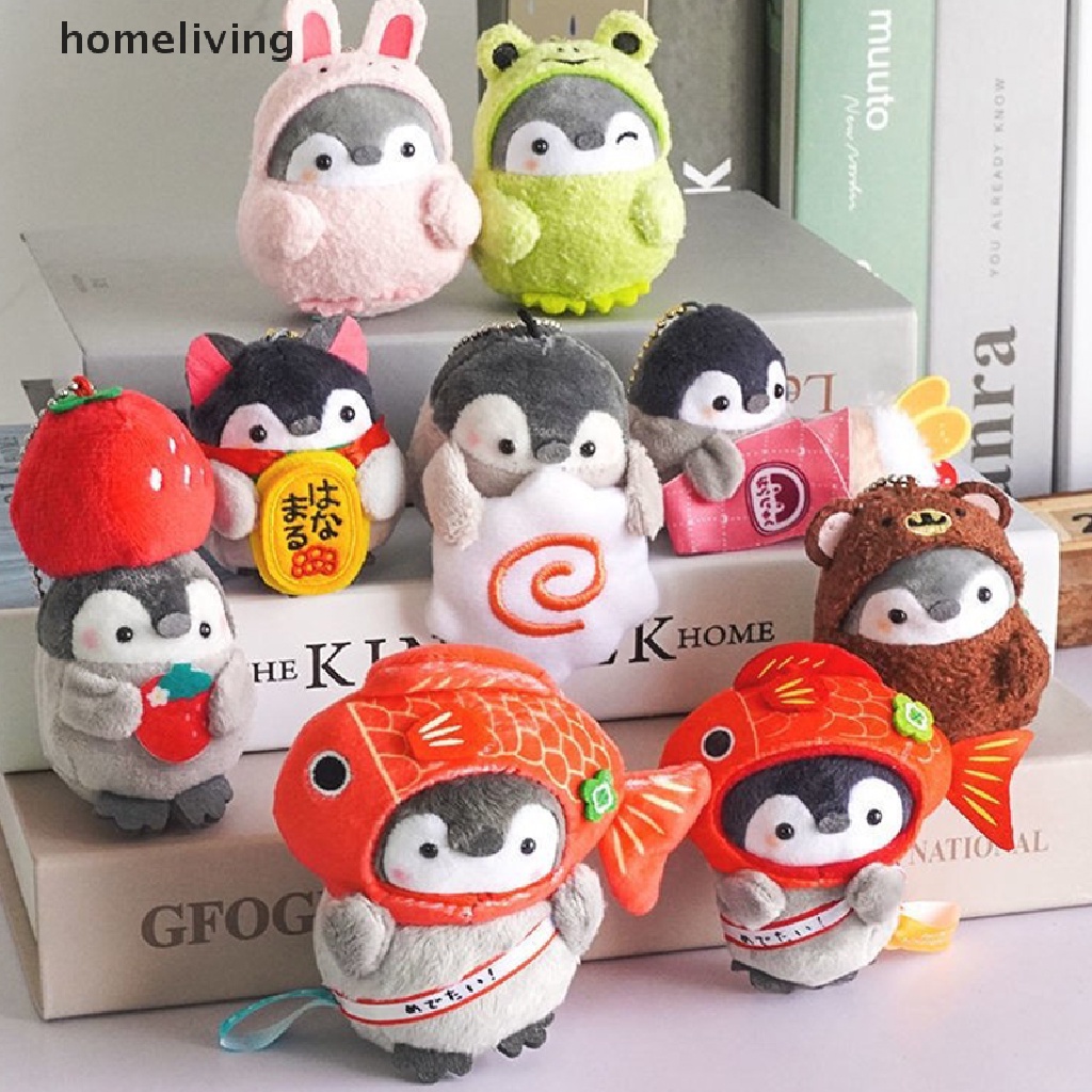 Thú Nhồi Bông Hình Chim Cánh Cụt / Mèo May Mắn Dễ Thương Dùng Làm Quà Tặng Sinh Nhật