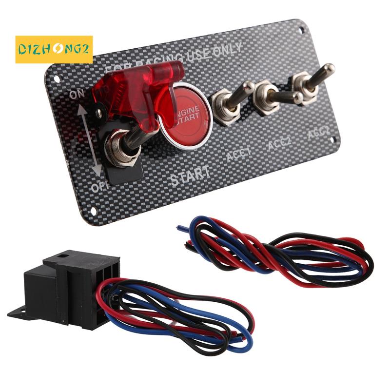 Công Tắc Khởi Động Xe Hơi 12V 3 Nút