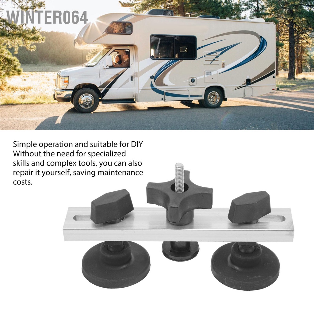 Winter064 Bridge Dent Puller Tool Công cụ sửa chữa thân xe với 5pc Tab cho hầu hết các vết lõm trên ô tô