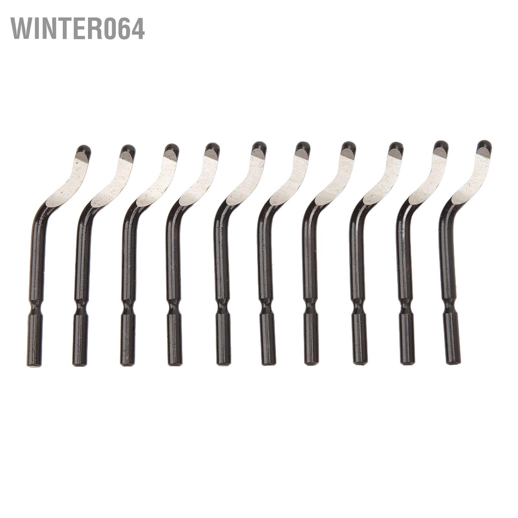 Winter064 Dụng cụ gỡ bavia với 10 lưỡi dao Edge Burr Remover cho đồng ống PVC in 3D nhựa nghệ thuật gia công kim loại