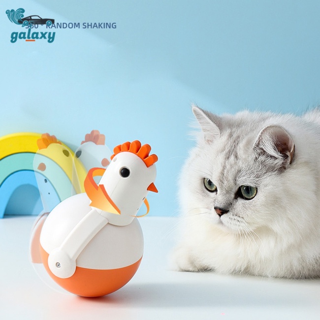 Galaxy Đồ Chơi Cho Mèo Hình Gà Con 360 Độ Phát Ra Âm Thanh