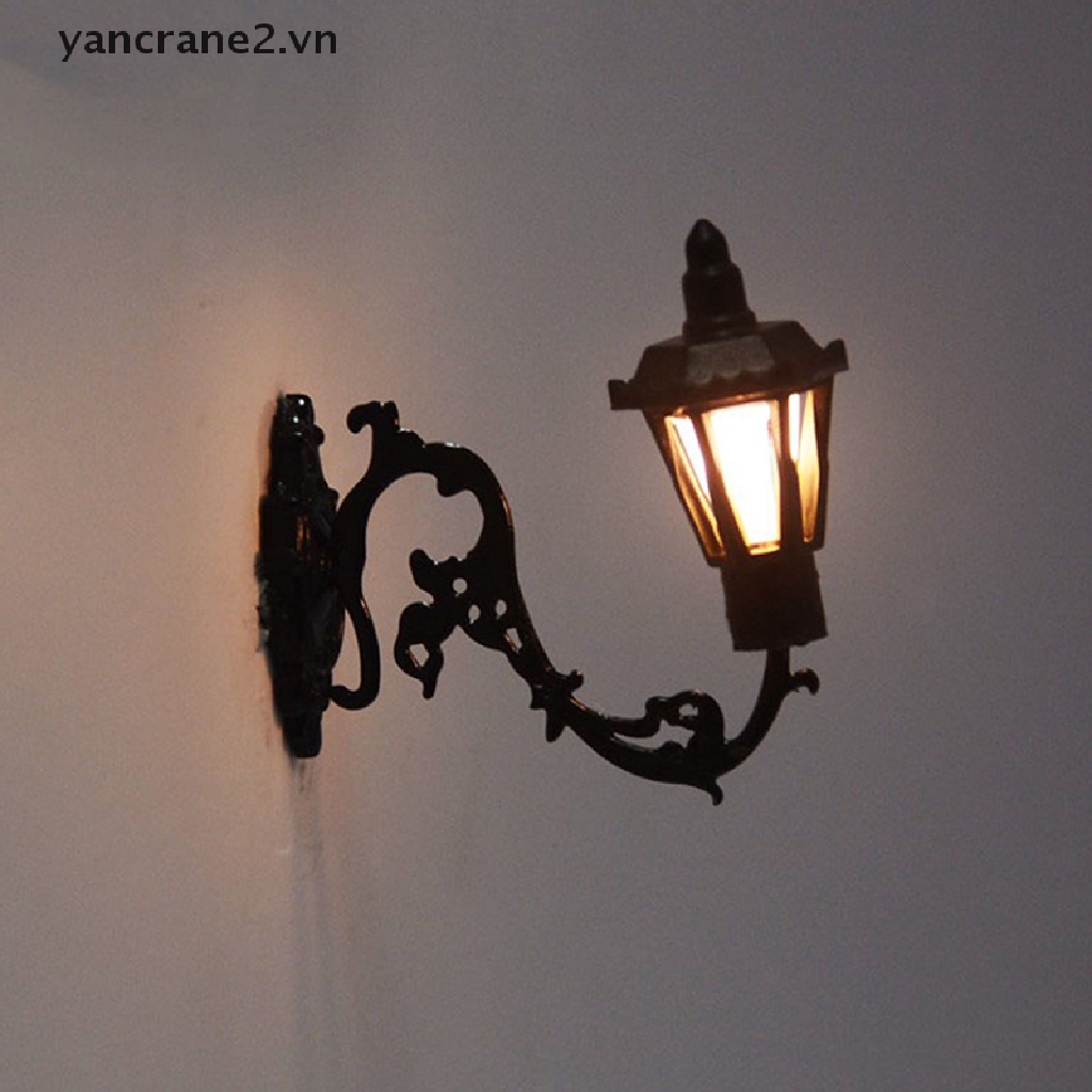 1 Đèn Gắn Tường Cổ Ngỗng Làm Mô Hình Đường Phố {yancrane2.vn}