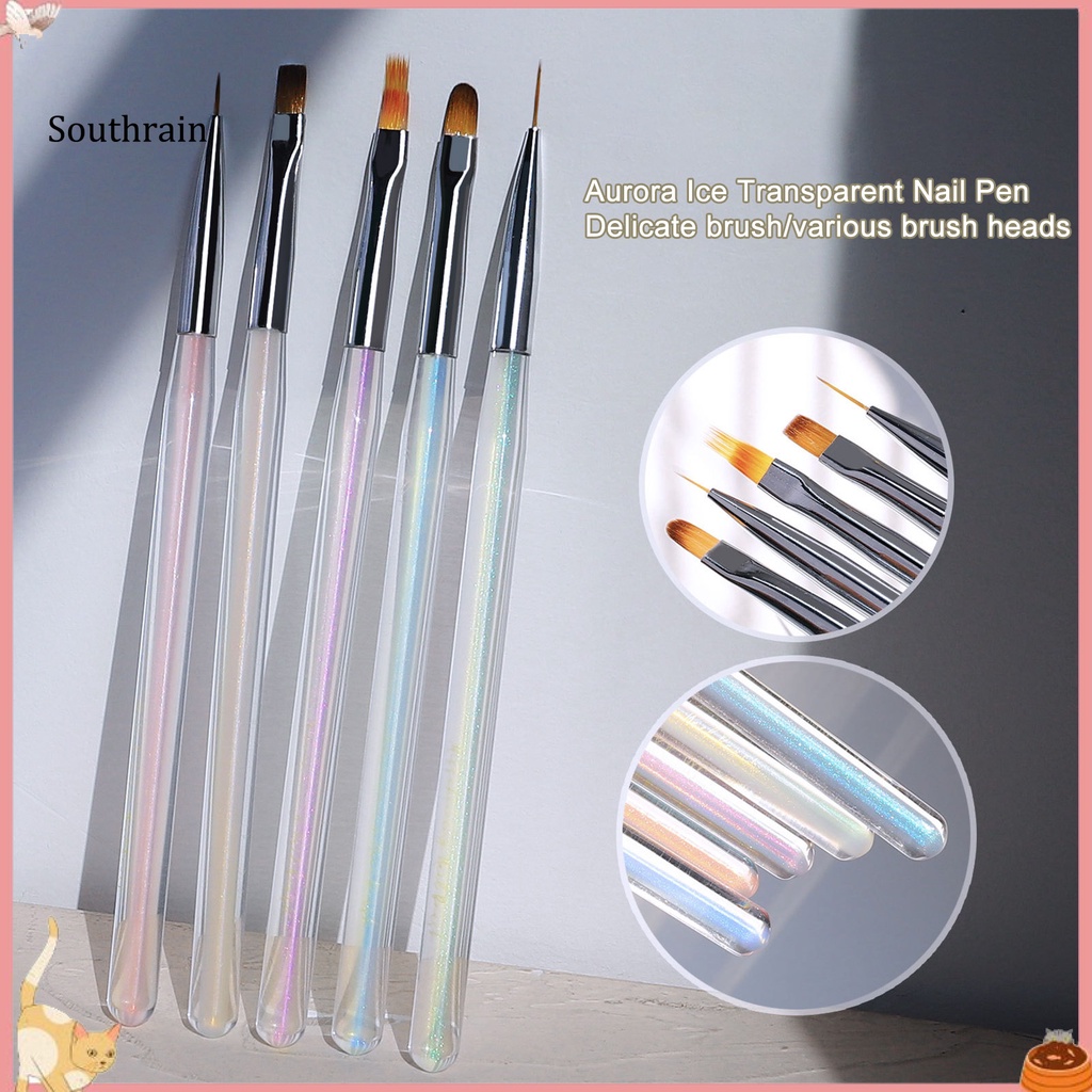 Cọ Trang Trí Móng Tay Với Đầu Cọ Mềm Mại Tiện Dụng Cho Nữ