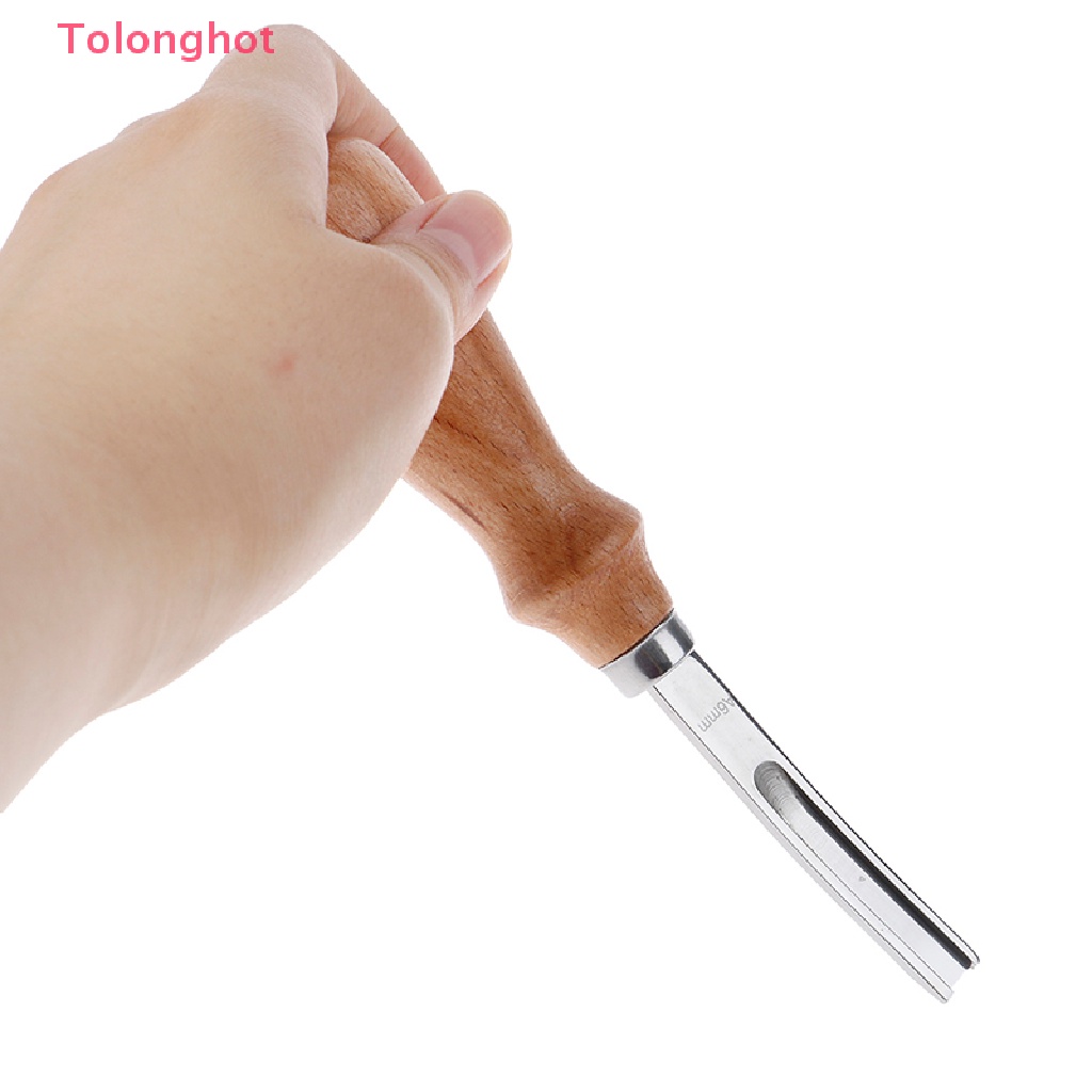 Tolonghot &gt; Dụng Cụ Làm Đồ Da Thủ Công Cầm Tay Bằng Gỗ Phong Cách Pháp