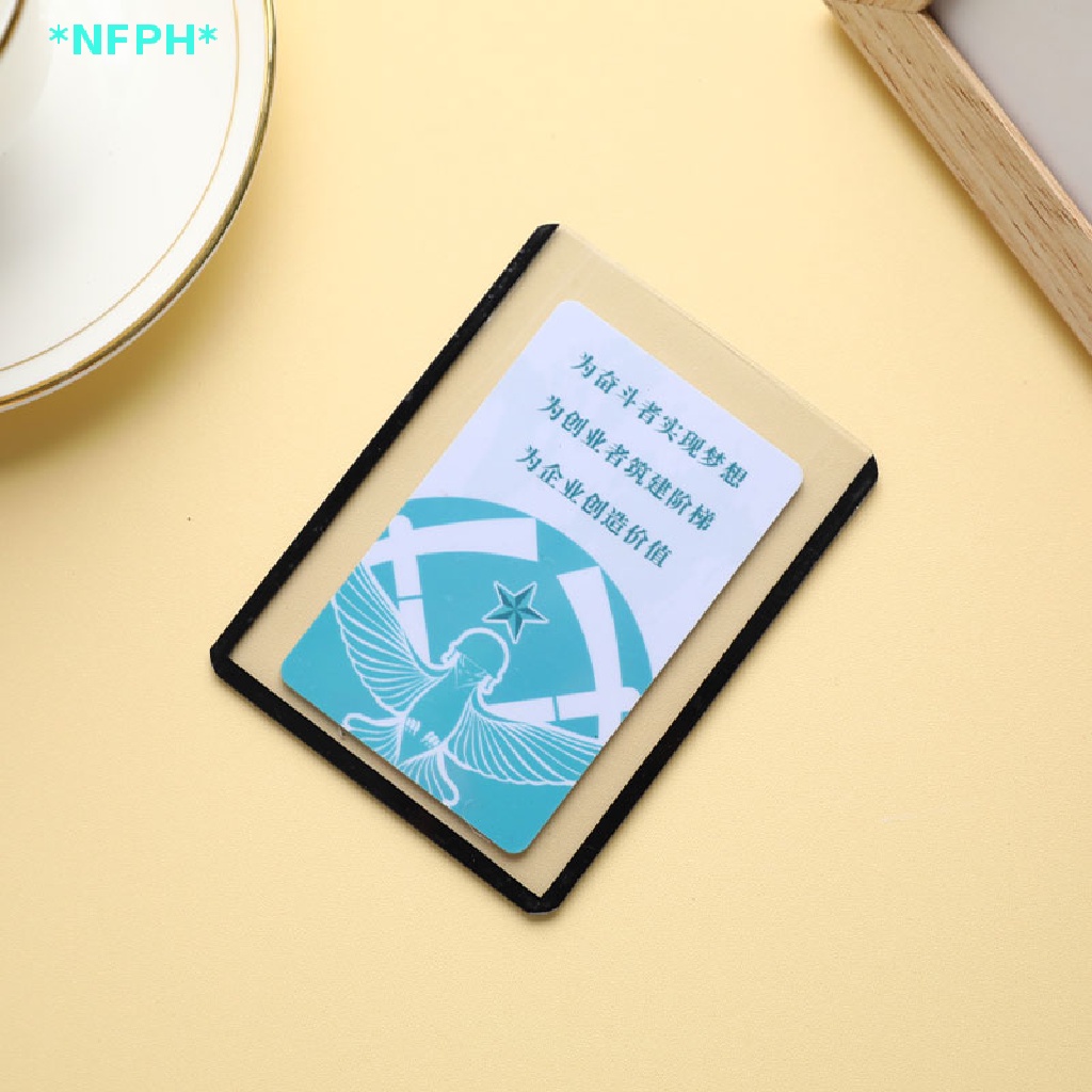 Set 50 Bao Đựng Thẻ Trong Suốt Tiện Dụng Mới