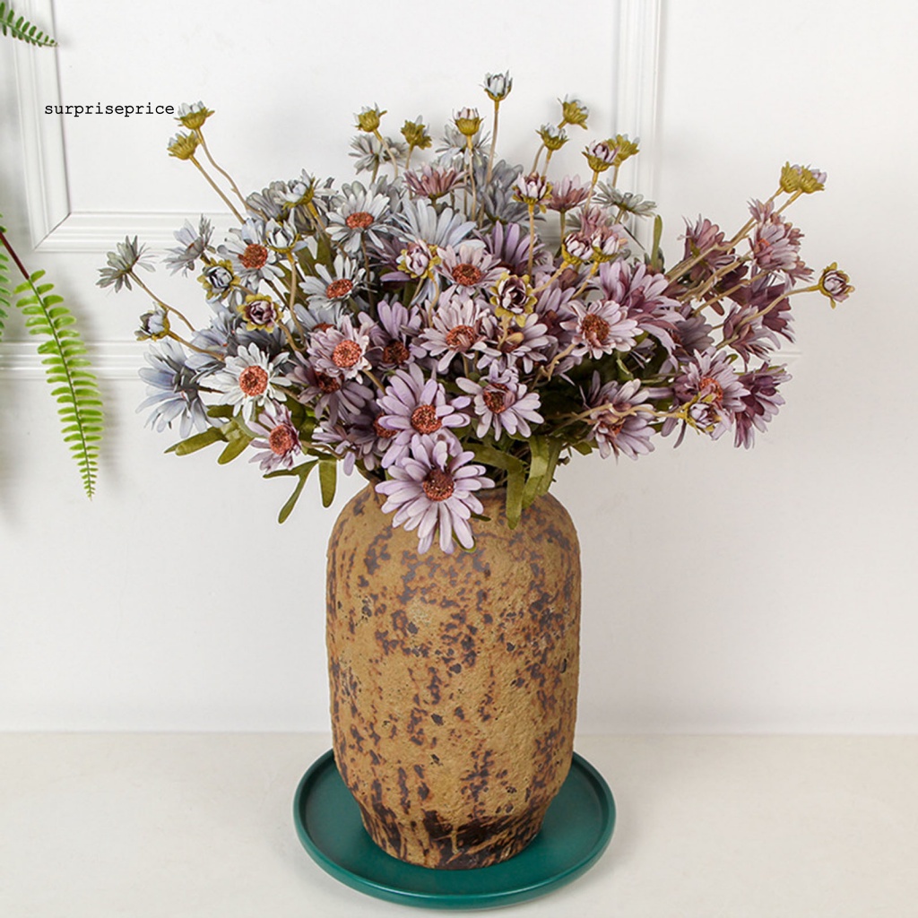 1 Bó Hoa Cúc Nhân Tạo Dùng Cho Trang Trí Văn Phòng, Tiệc Cưới