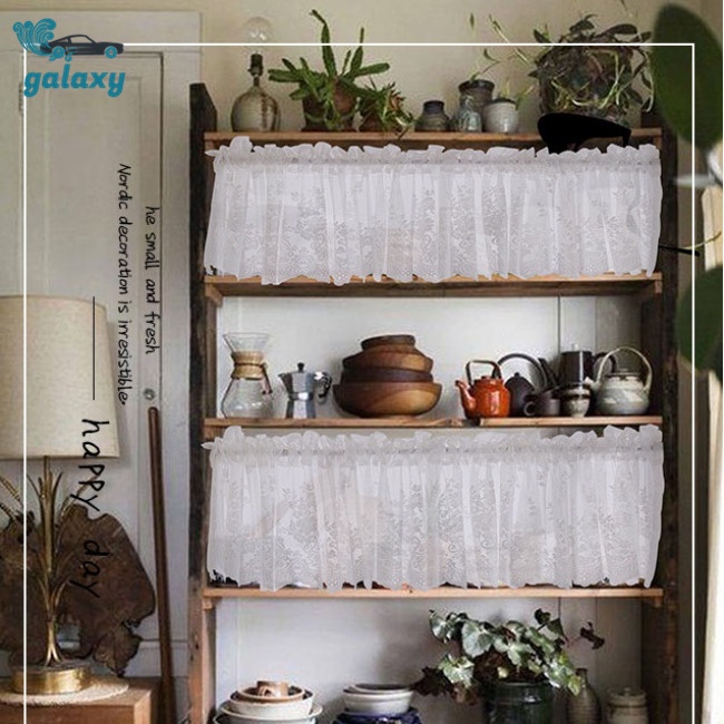 Galaxy Rèm Cửa Sổ Ngắn Họa Tiết Dải Ngân Hà Hiện Đại Dành Cho Trang Trí Nhà Bếp