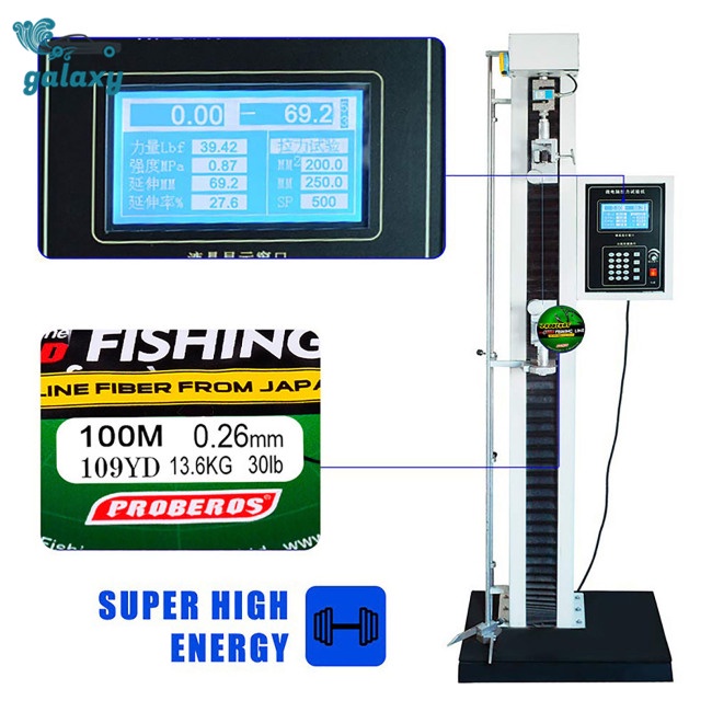 Galaxy Cuộn Dây Câu Cá Bện 4 Sợi Dài 0.4M 100m#-10# Cuộn Dây Câu Cá 6-100lb Bằng Nhựa Pe Siêu Co Giãn