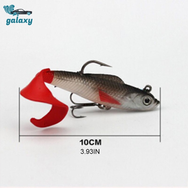 Galaxy Bộ 5 Mồi Câu Cá Mềm 9.3g / 14g Chất Lượng Cao