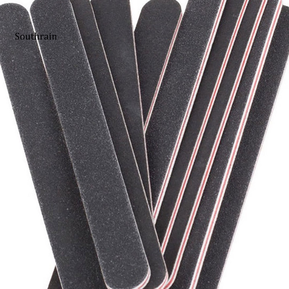 Bộ 10 Cây Dũa Móng Tay 100 / 180 Grit