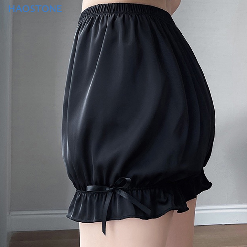 Quần Legging Lolita Bí Ngô Mềm Mại Màu Trơn Phối Ren An Toàn Mùa Hè Ngọt Ngào Dễ Thương MCL