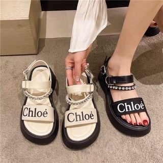 Sandal nữ ChiLe quai đá đế bằng 5cm