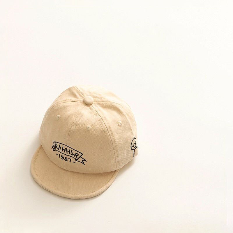 Mũ Bóng Chày Mềm Mại In Chữ Thời Trang Xuân Hè Dành Cho Bé