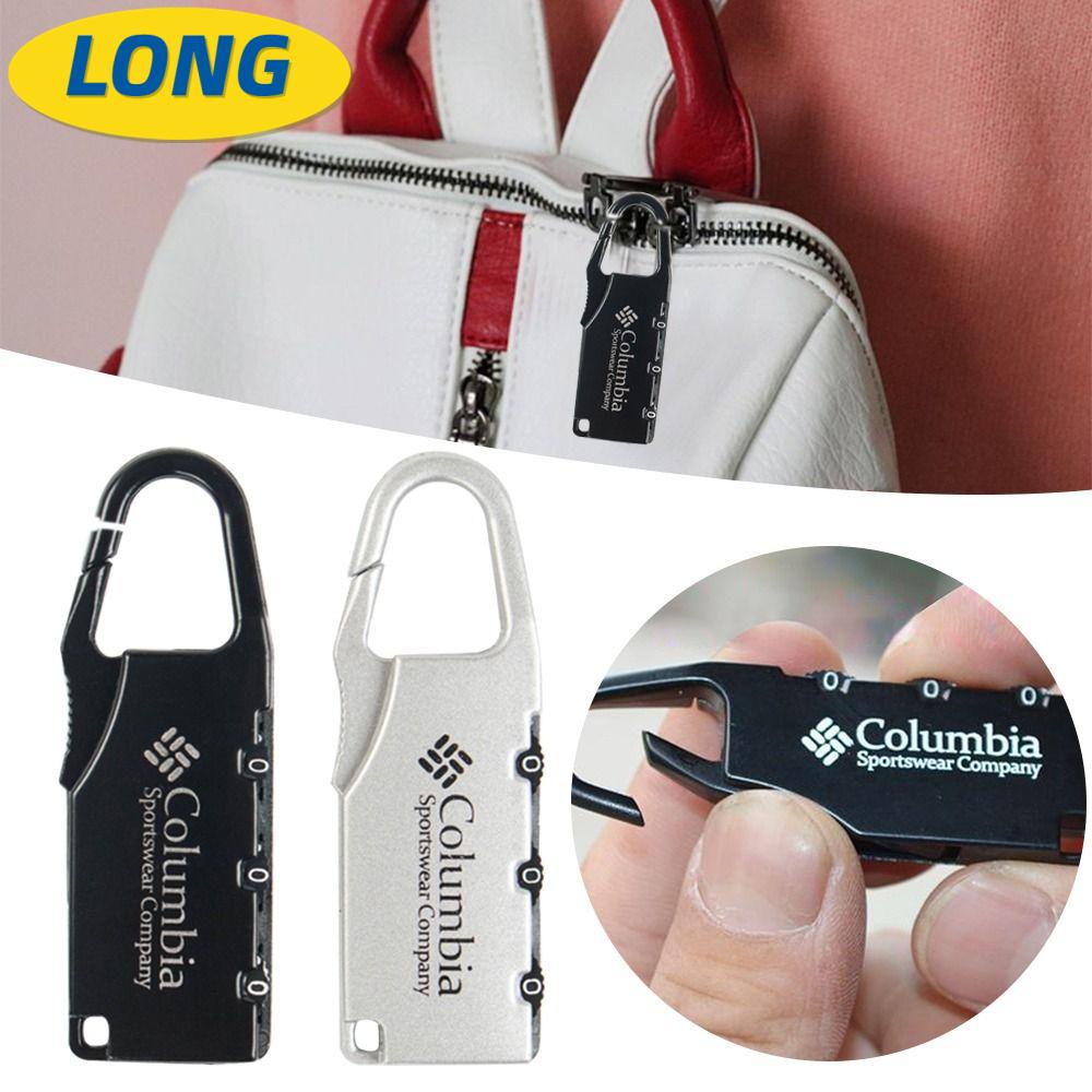Ổ Khóa Mật Khẩu 3 Chữ Số LONNGZHUAN Dùng Cho Túi Xách Du Lịch